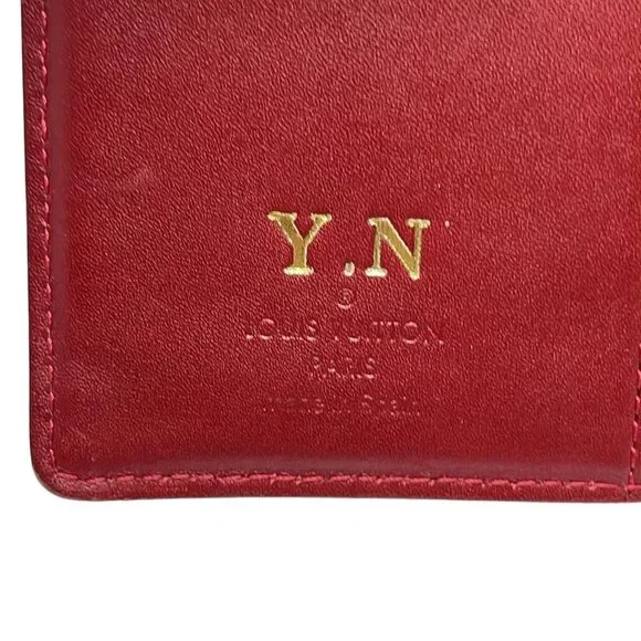 LOUIS VUITTON Agenda PM Pomme d'Amour Monogram Vernis - 123-071925